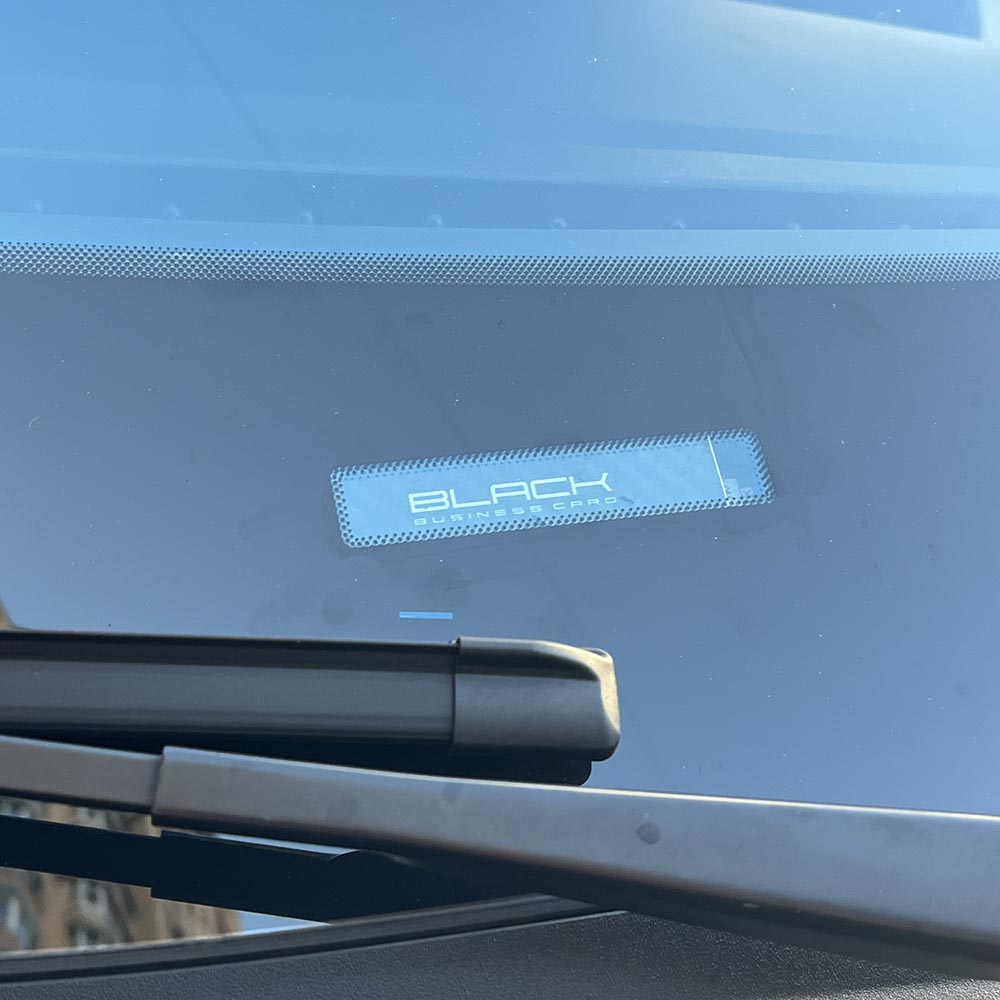 авто NFC візитка